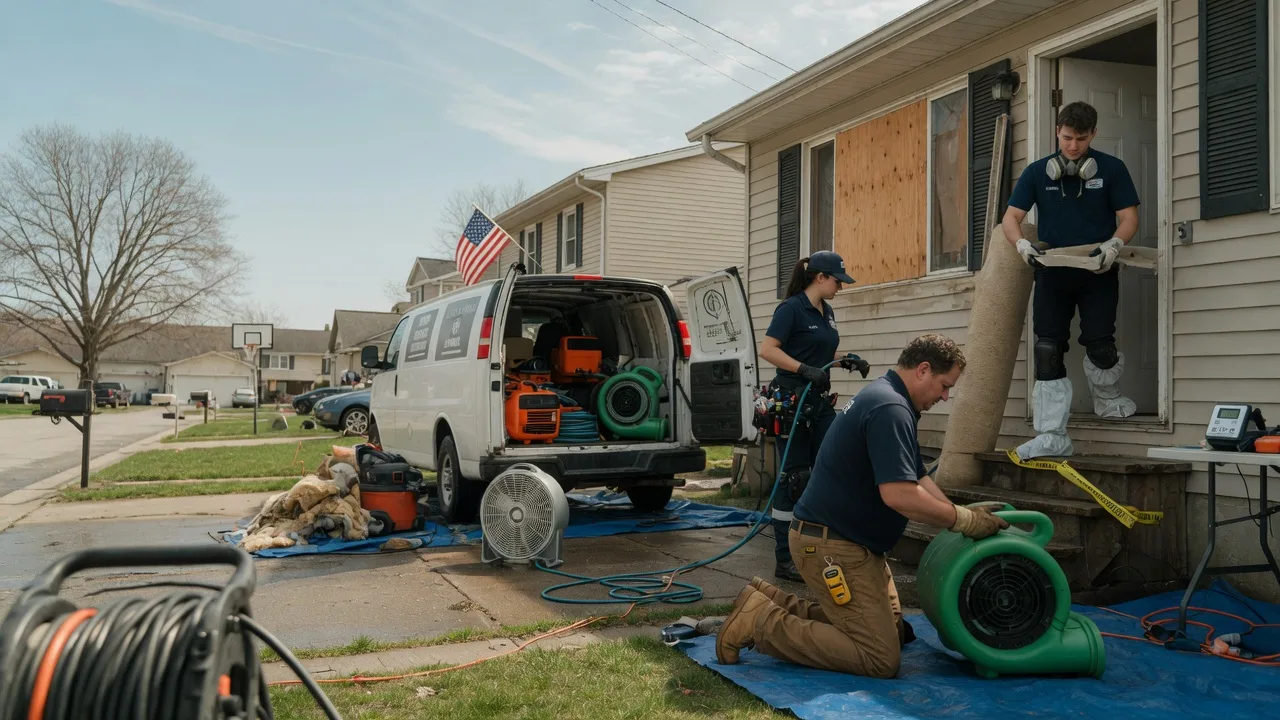 Water Damage Restoration in Spanishburg, WV near me